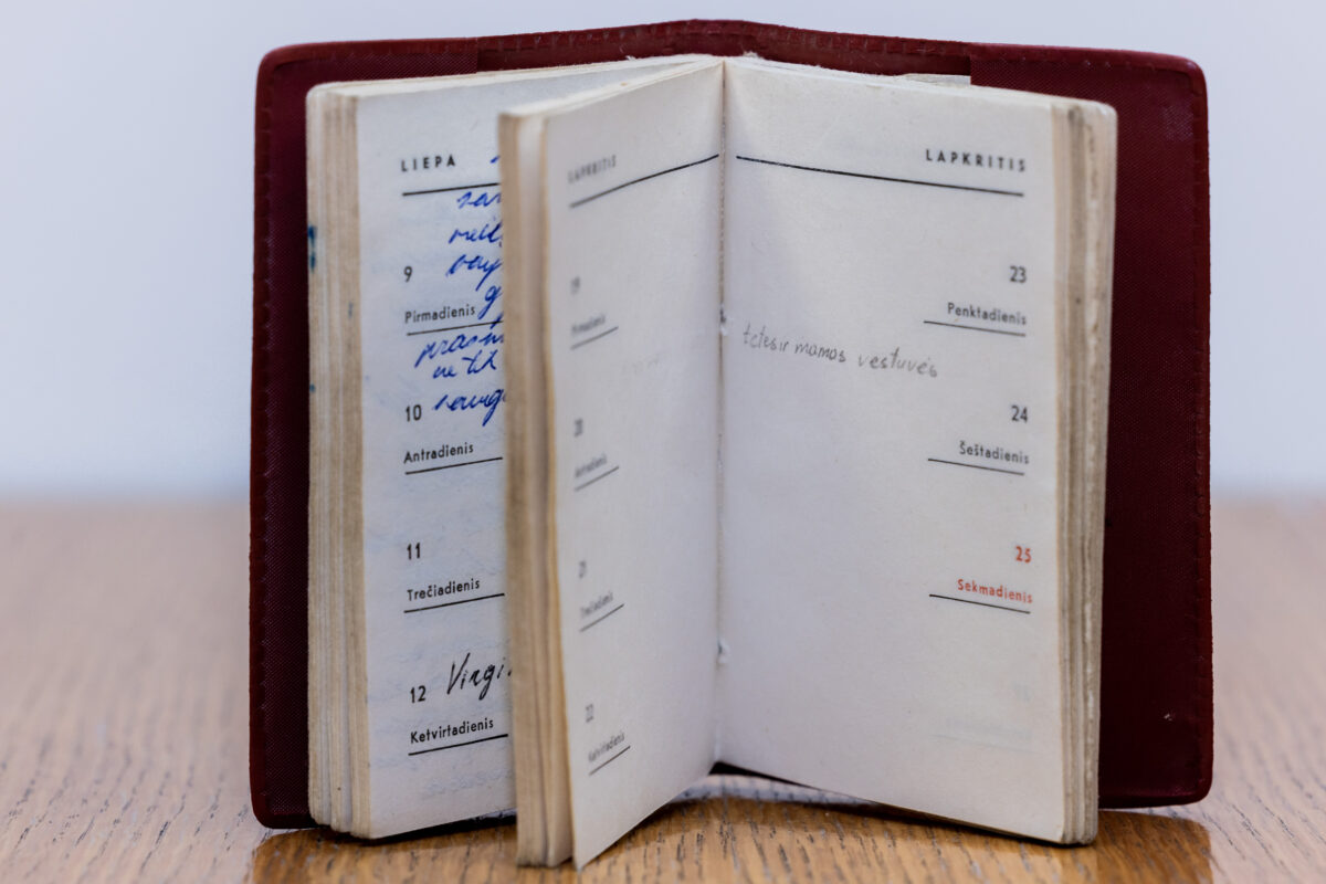 Tito Masiulio laiškas namiškiams iš kariuomenės 