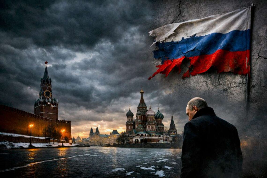 Putinas, Kremlius, niūru