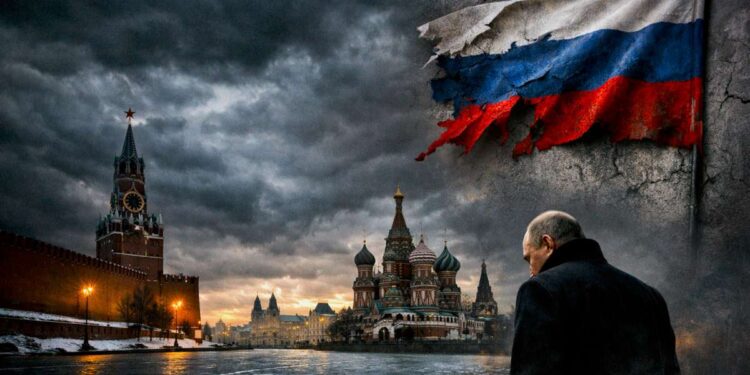 Putinas, Kremlius, niūru