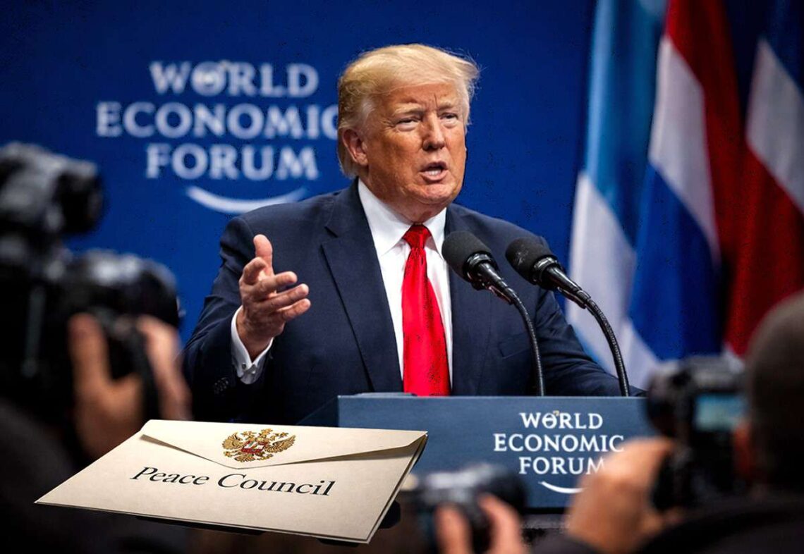 Donaldas Trampas siūlo steigti „Taikos tarybą“