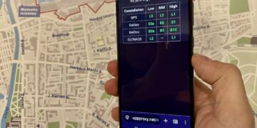 GPS trikdžių stebėjimo sistema
