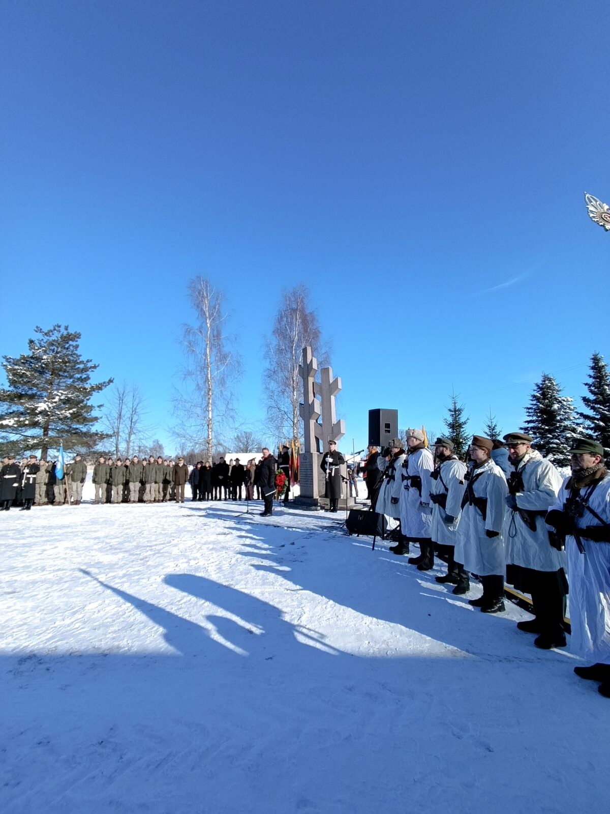 Minaičiuose pagerbti kovotojai už Lietuvos laisvę 