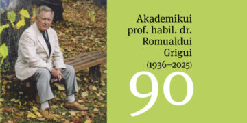 Sraunaus, gaivaus upelio būta. Akademiko prof. habil. dr. R. Grigo (1936–2025) – 90 metų sukakties paminėjimas