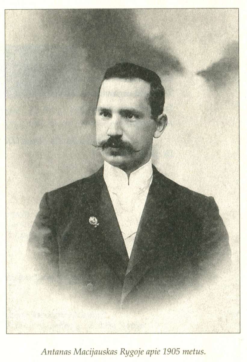 Antanas Macijauskas Rygoje