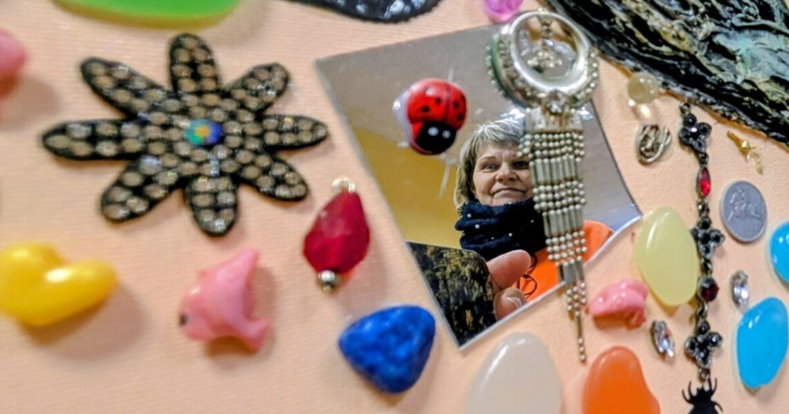 D. Kundavičienė savo darbo atvaizde