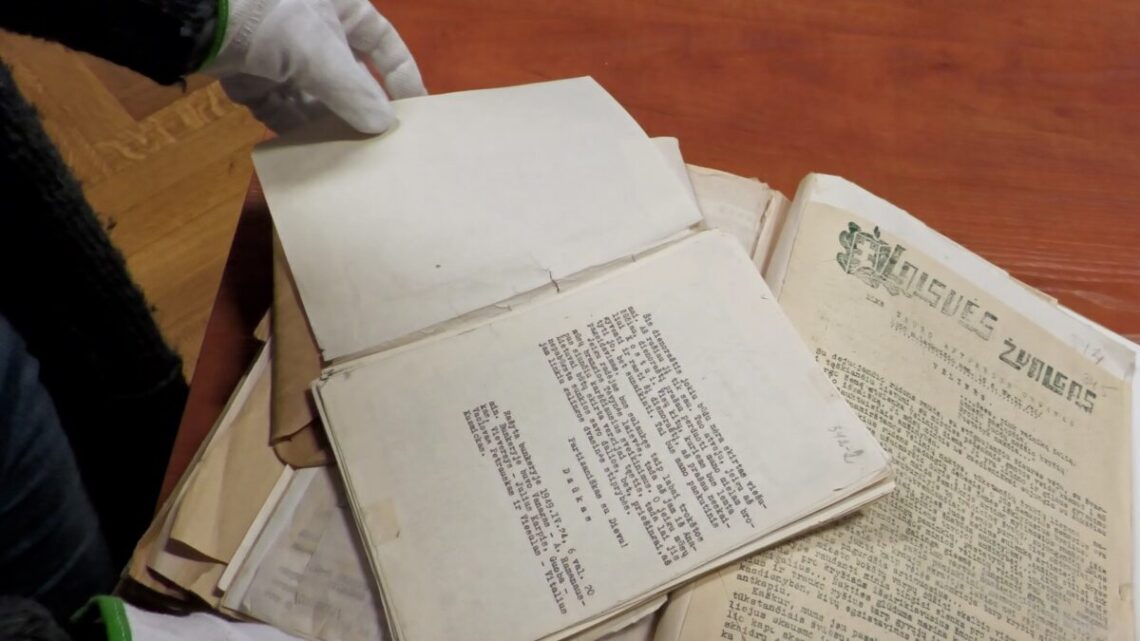 Epizodas iš dokumentinuo filmo su garsiuoju dienoračiu