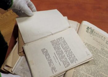 Epizodas iš dokumentinuo filmo su garsiuoju dienoračiu