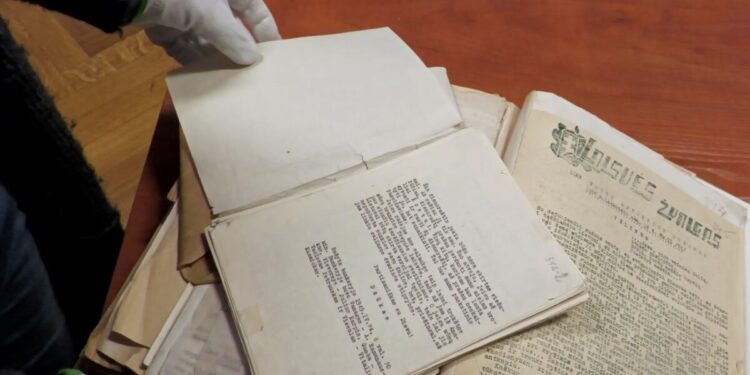 Epizodas iš dokumentinuo filmo su garsiuoju dienoračiu