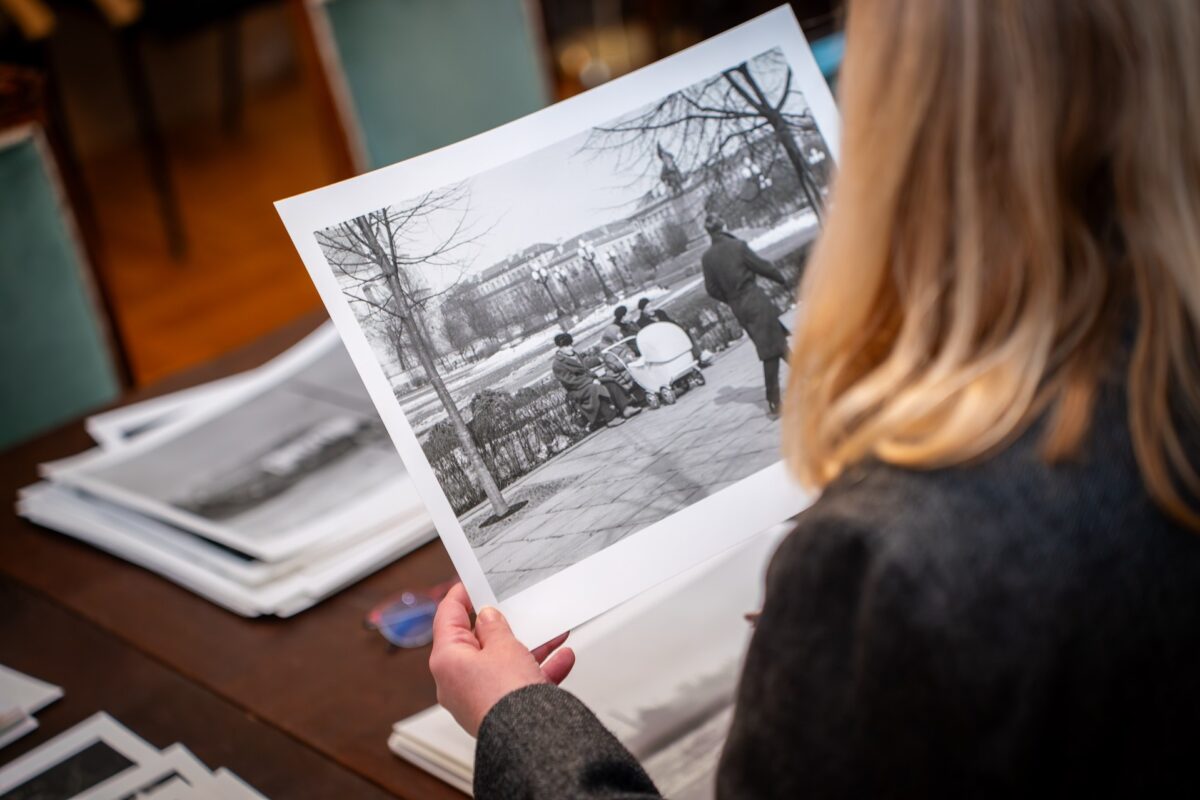 J. Vaitulevičiaus fotoarchyvo perdavimas