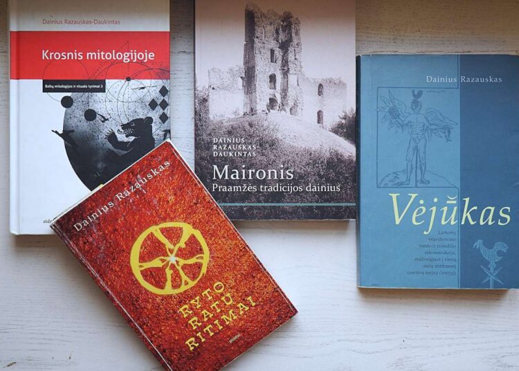 Kai kurios iš Dainiaus Razausko parašytų ir išleistų knygų