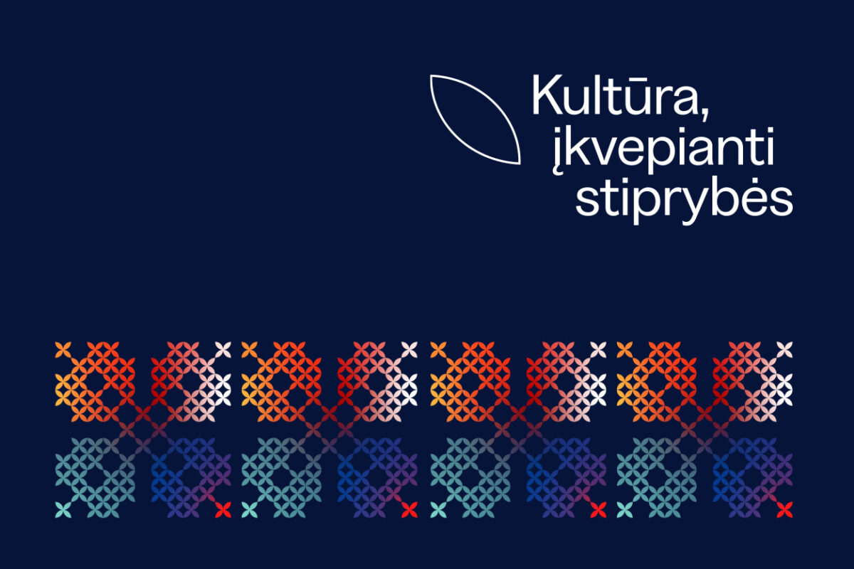 Lietuvos nacionalinis kultūros centras pristato naują tapatybę ir šūkį „Kultūra, įkvepianti stiprybės“