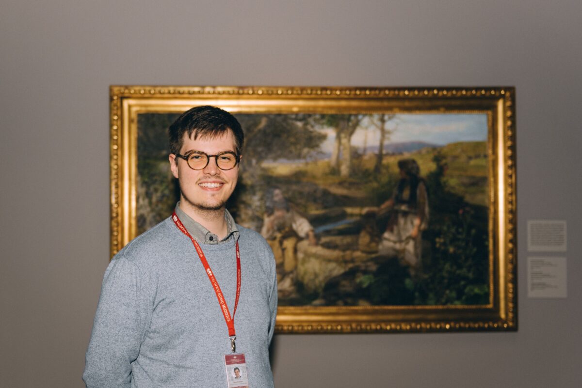 Parodos kuratorius Ignas Račickas 