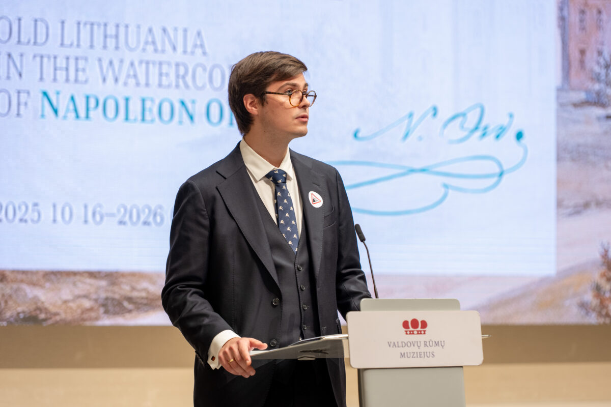 Parodos kuratorius Ignas Račickas 