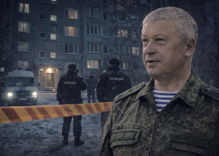 GRU generolas Vladimiras Aleksejevas ir pasikėsinimo vieta Maskvoje