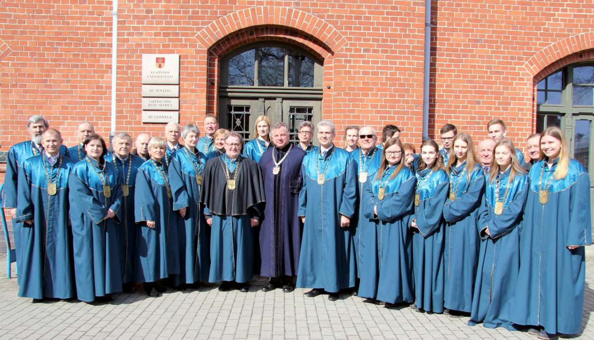 Rimantas Balsys .Klaipėdos Universiteto VII Senatas