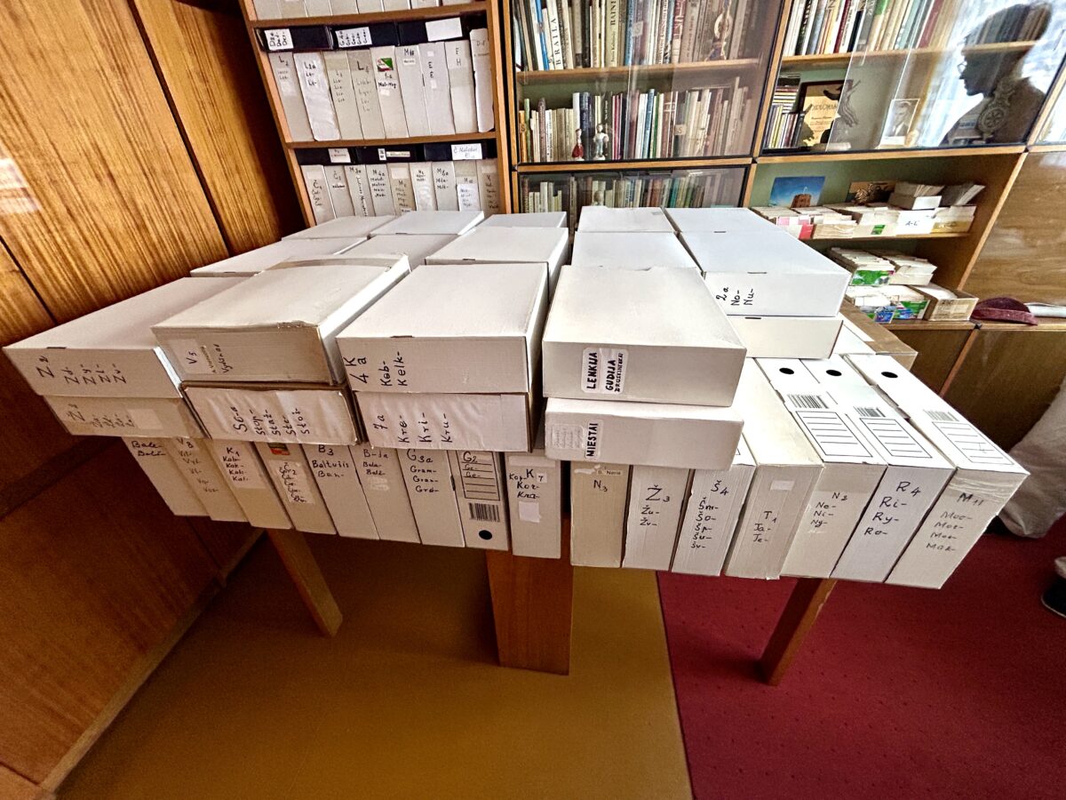 Nacionalinį dokumentų fondą papildė lituanisto ir kraštotyrininko B. Kondrato archyviniai dokumentai