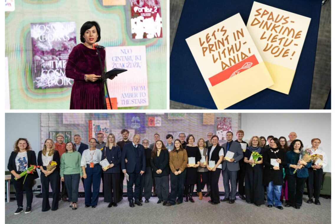 Vilniaus knygų mugėje apdovanoti 34-ųjų Knygos meno varžytuvių nugalėtojai
