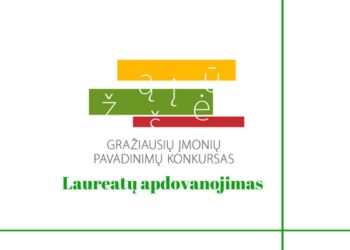 Bus apdovanoti Gražiausių lietuviškų įmonių pavadinimų varžytuvų laimėtojai