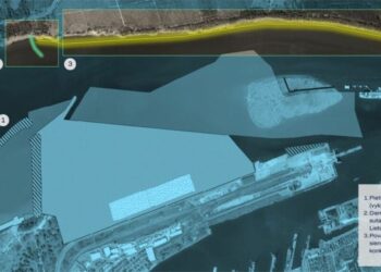 Krantosauginė damba | portofklaipeda.lt nuotr.