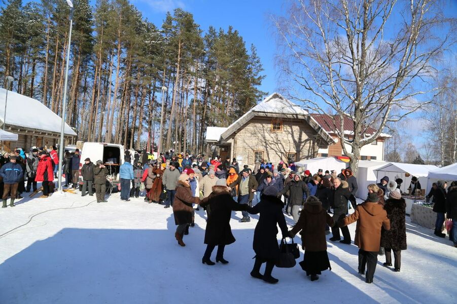 Žiemos žūklės šentės Mindūnuose akimirkos 
