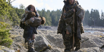 Kadras iš mokslinės fantastikos dramos „Akimirksniu“ (angl. „In the Blink of an Eye“)