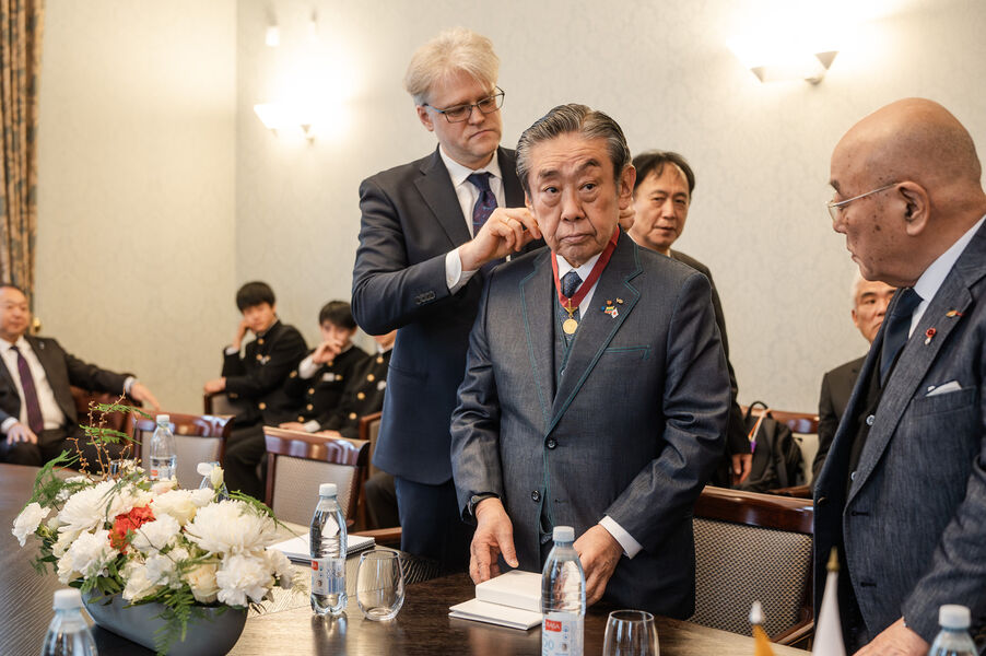 Aurelijus Zykas ir Šigehiras Komaras (Shigehiro Komaru) 