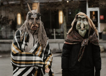 Juoku gydantis Užgavėnių šėlsmas Vilniuje