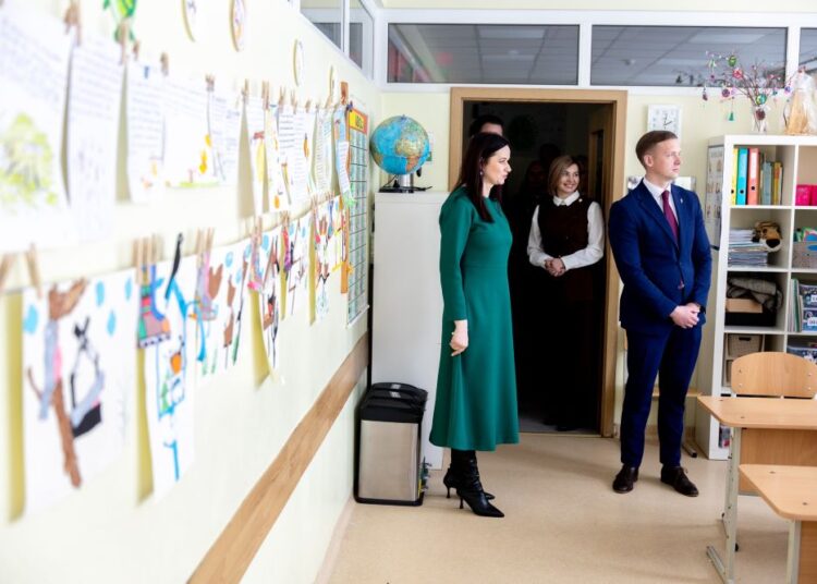 I. Ruginienė lankosi Vilniaus rajone