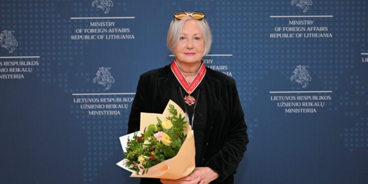 A. Lukošiūnienė apdovanota „Lietuvos diplomatijos žvaigžde“