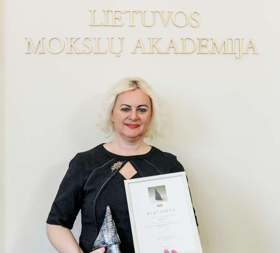 Apdovanota Inga Daugirdė 