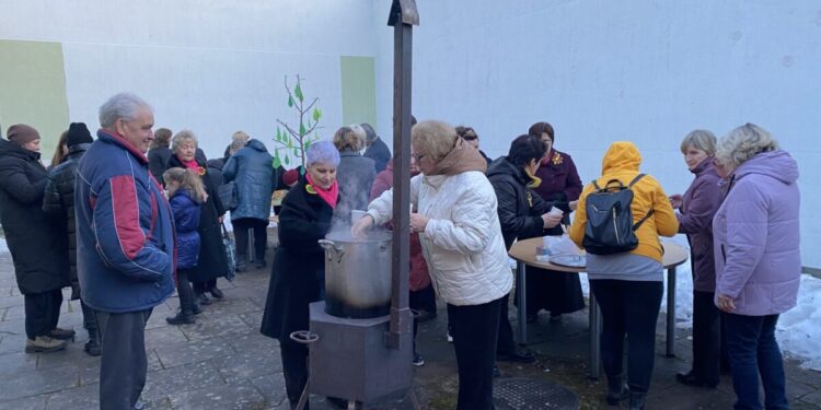 Kovo 11-osios šventės akimirka