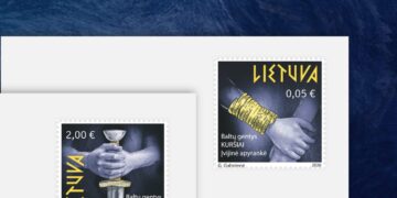 Pašto ženklai Baltų gentys. Kuršiai | post.lt nuotr.