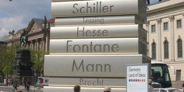 Skulptūra „Modernioji knygų spauda“ (Berlynas)