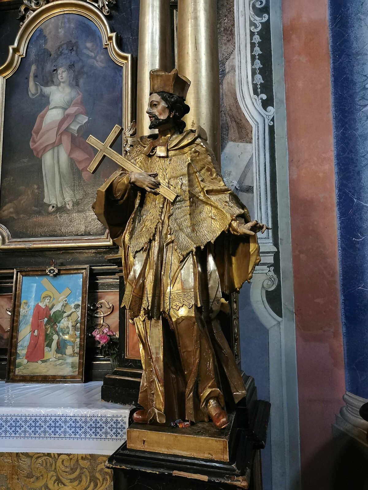 Šv. Andriejaus bernardinų bažnyčios vidus 2023 m. 