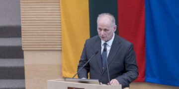 Virginijus Jocys kalba Seime