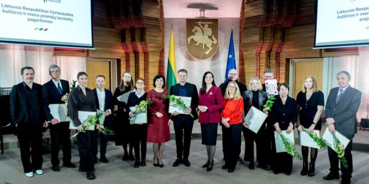 Vyriausybės kultūros ir meno premijos laimėtojai 2026m.
