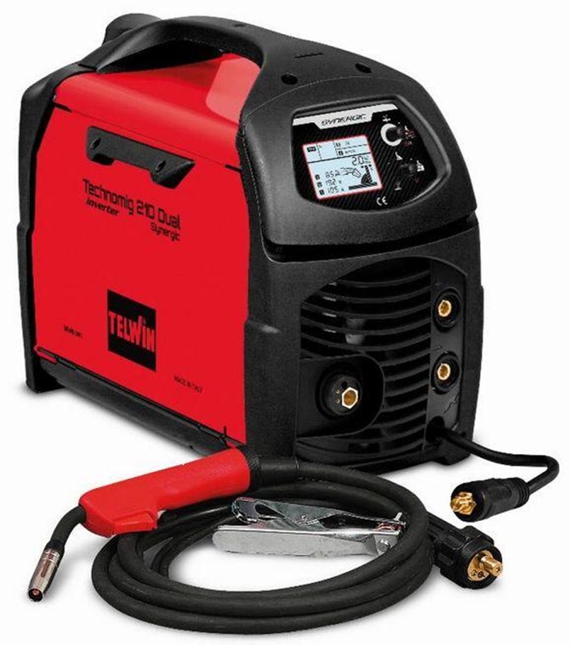 Suvirinimo aparatas Telwin Technomig 210 Dual Synergic 