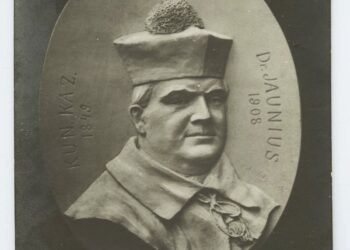 Kazimieras Jaunius. Atvirukas, 1919 m.