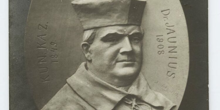 Kazimieras Jaunius. Atvirukas, 1919 m.