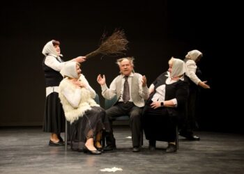 Kuršėnuose – netradicinė Teatro diena: spektakliai persikėlė į skirtingas erdves