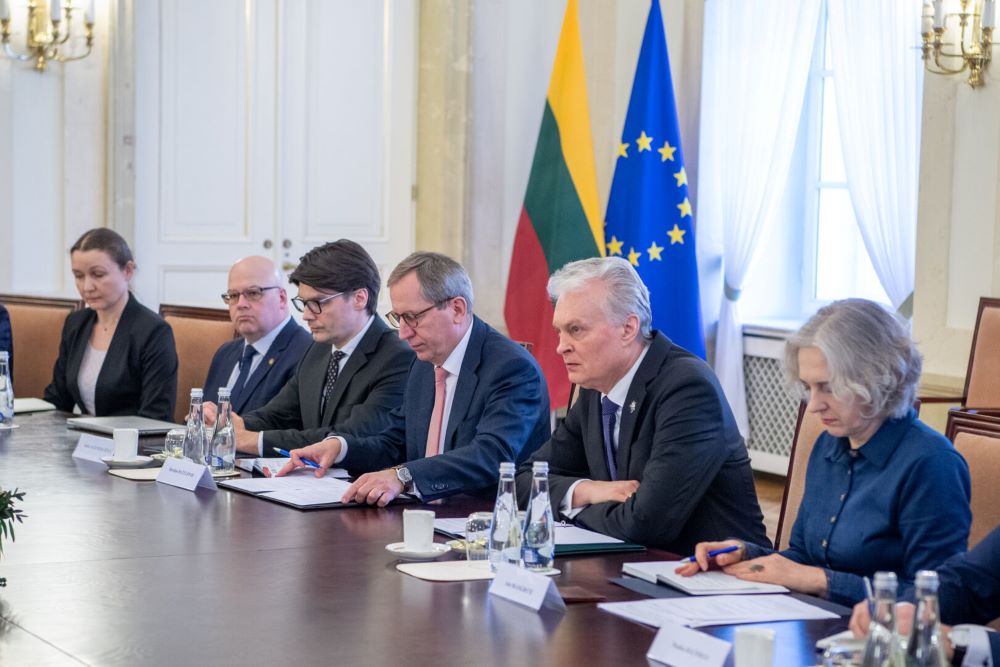 Susitikimas Prezidentūroje