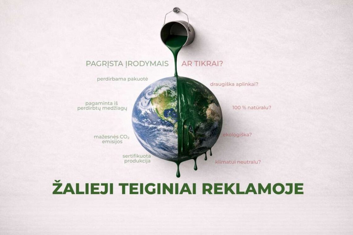 "Žalumas" reklamoje