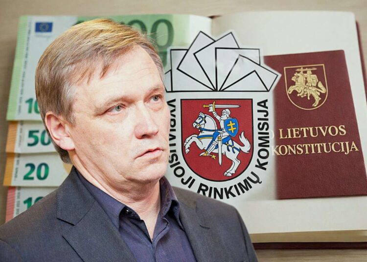Zigmas Vaišvia referendume teikiamos Konstitucijos pataisos dėl grynųjų pinigų