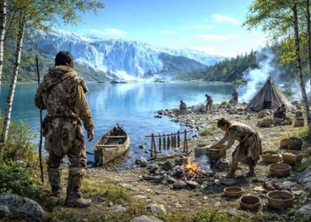 Mezolito baltai: Senovinė medžiotojų stovykla prie ežero