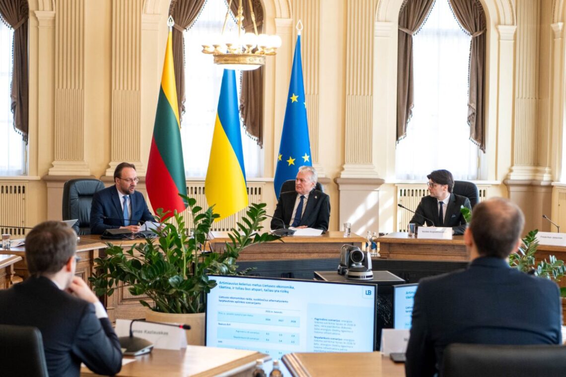 Prezidentas lankosi Lietuvos banke
