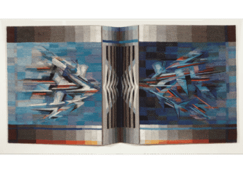 „Ir paukščiai nori skristi. I-III“, autorė Marija Švažienė, 1986 m. Lietuvos nacionalinio dailės muziejaus rinkinys