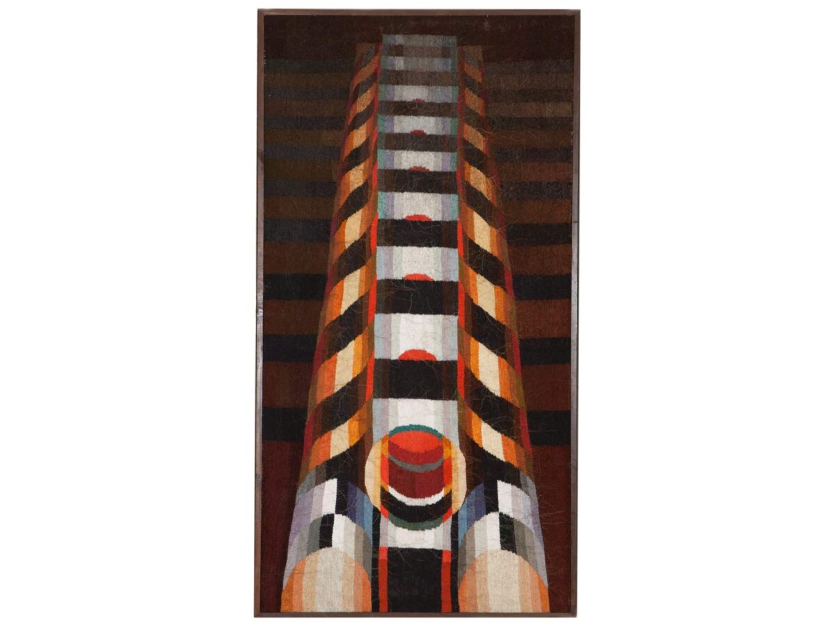  „Šviesos ir tamsos ritmai. II“, autorė Marija Švažienė, 1987 m. Lietuvos nacionalinio dailės muziejaus rinkinys 