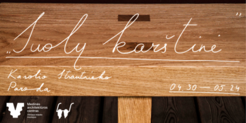 K. Strautnieko medinių baldų paroda „Suolų karštinė“