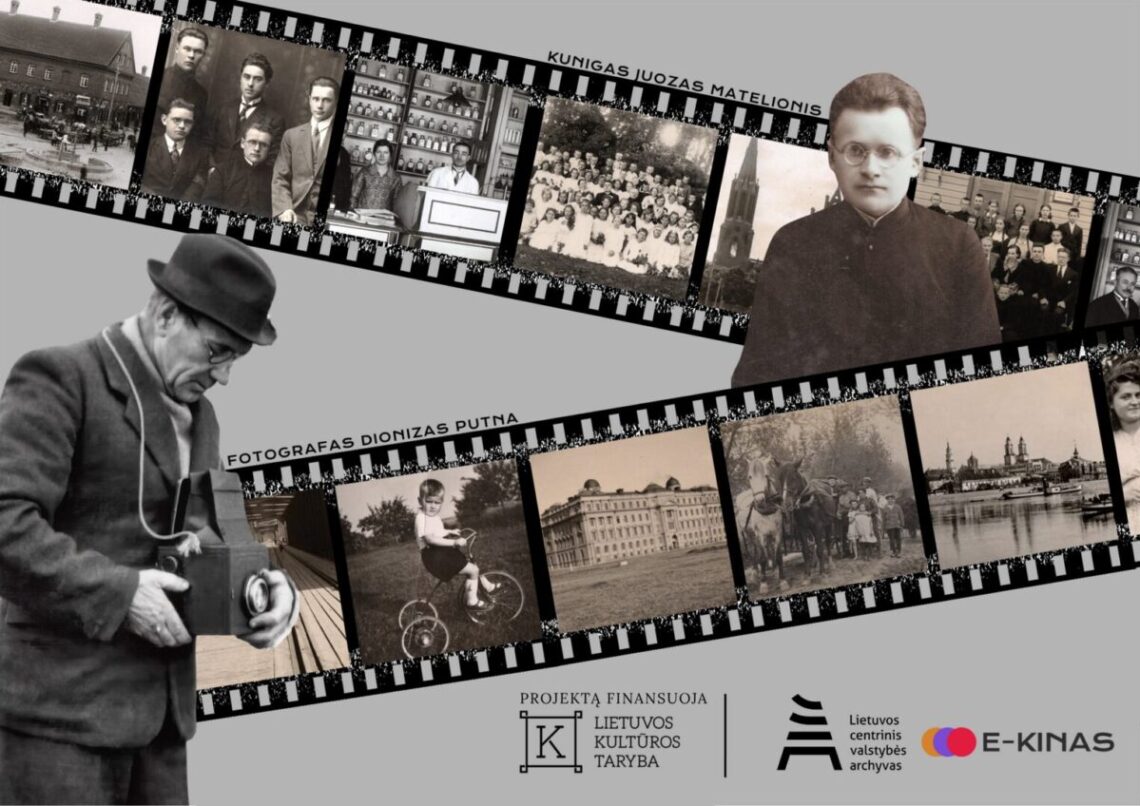 Alantos fotografo D. Putnos ir Rokiškio kunigo J. Matelionio fotografijos