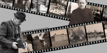 Alantos fotografo D. Putnos ir Rokiškio kunigo J. Matelionio fotografijos